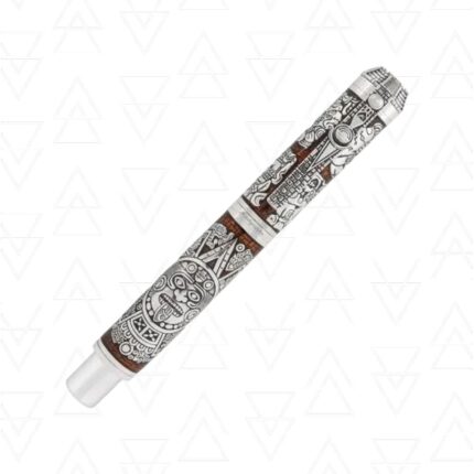 Montegrappa Mayan Calendar Rollerball Pen - Silver